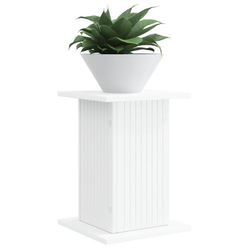 Стойка за растения 2 pcs Бяло 30,5 x 30 x 43 см