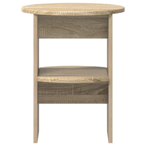 Страничен шкаф 2 pcs Сонома дъб Ø40 x 50 см