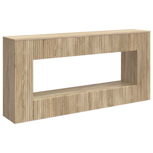 Конзолна маса На райета Сонома дъб 155 x 29 x 74 см