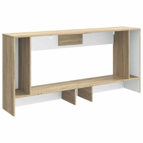 Конзолна маса На райета Сонома дъб 155 x 29 x 74 см
