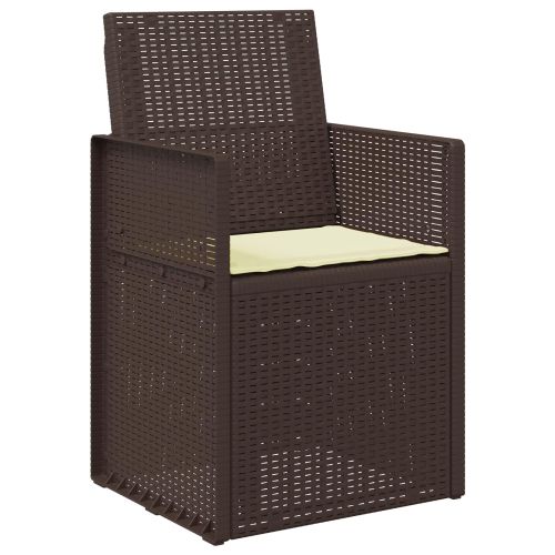 Възглавници за седалки 2 pcs Крем 47 x 36 x 2 см Полиестер
