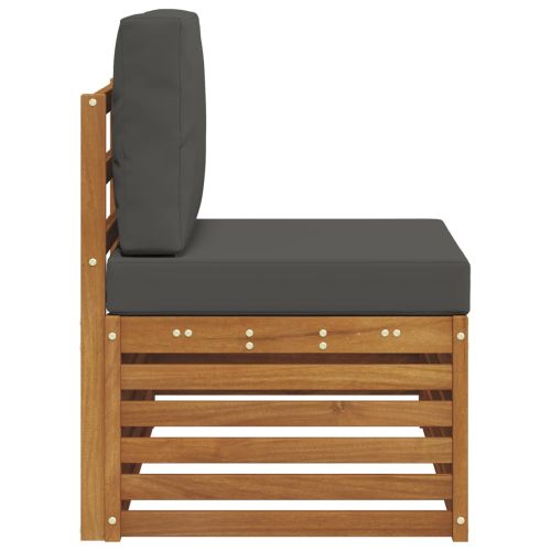 Външен край на диван с възглавница Естествен 91 x 63 x 73 см