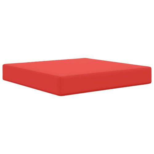 Възглавница за диван на открито Червено 60 x 60 x 8 см