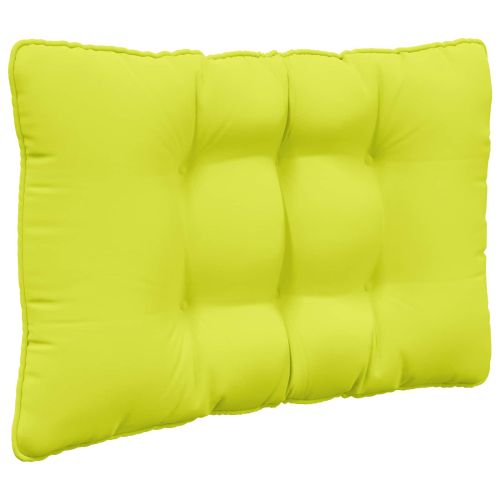 Възглавница за диван на открито 3 pcs Зелен Полиестер