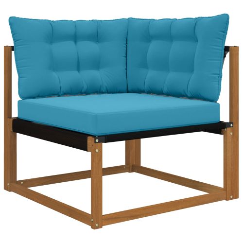 Възглавница за диван на открито 3 pcs Кралско синьо Полиестер