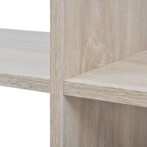 Стълбовидна библиотека/полица 142 см, дъб