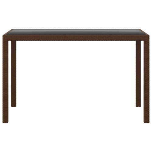 Градински комплект с възглавници, 3 части, полиратан, кафяв