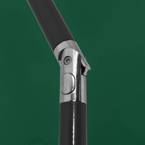 Плажен чадър, зелен, 200x125 см