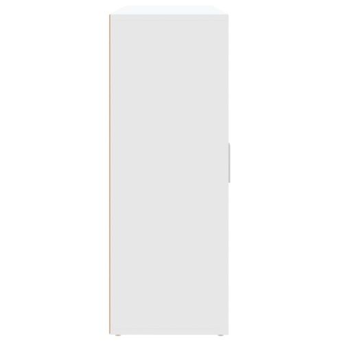 Сайдборди, 3 бр, бели, 60x31x84 см, инженерно дърво