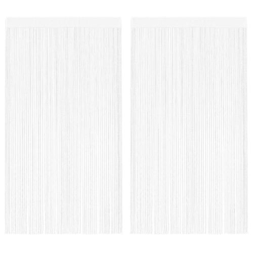 Пердета ресни, 2 бр, 100x250 см, бели