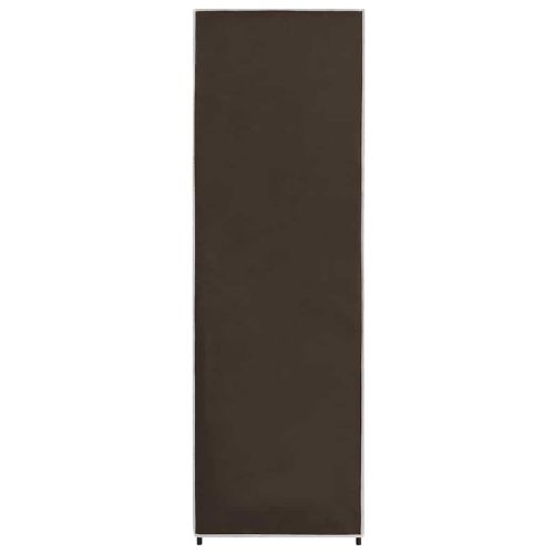Гардероб, кафяв, 87x49x159 см, текстил