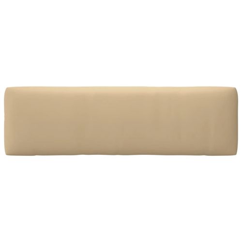 Градинска палетен среден диван бял импрегнирано борово дърво