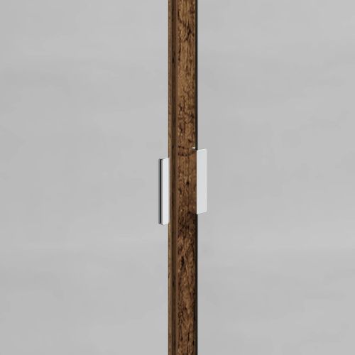 Комплект мебели за баня 3 pcs Старо дърво Инженерно дърво