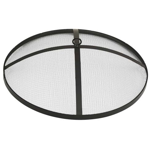 Преносимо огнище барбекю 2-в-1 с ръжен 59x59x60 см инокс