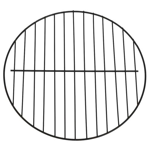 Преносимо огнище барбекю 2-в-1 с ръжен 59x59x60 см инокс