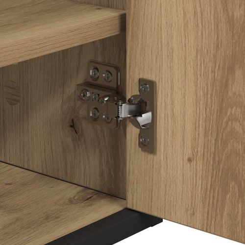 Комплект мебели за баня с чекмедже 4 pcs Дъб Инженерно дърво