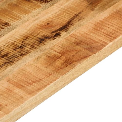 Плот за маса 100x30x2,5см правоъгълен масивно дърво грубо манго