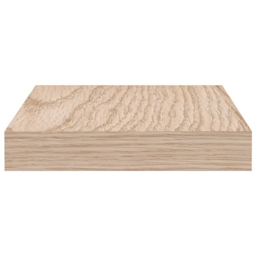 Рафтове за стена, 4 бр, 50x23,5x4 см, инженерна дървесина