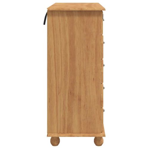 Шкаф с чекмеджета с чекмедже ASKIM Кафяво 91 x 40 x 95,5 см