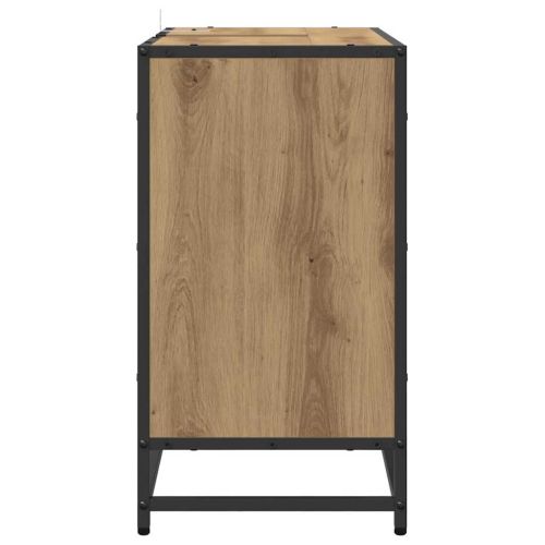 Шкаф за баня с чекмедже Дъб 65 x 33 x 60 см Инженерно дърво