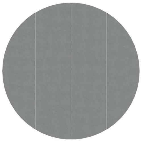 Подложка за басейни светлосива Ø500 см полиестерен геотекстил