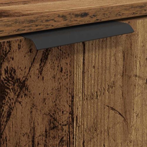 Комплект шкафове за баня 3 pcs Старо дърво Инженерно дърво