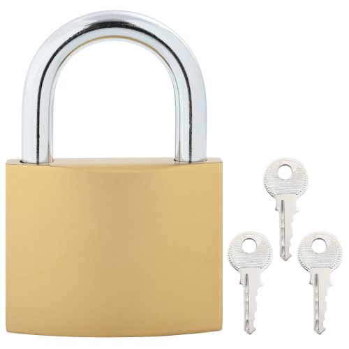 U Lock с ключове 100 pcs Месинг Желязо