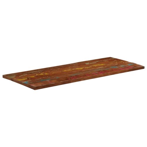 Плот за маса 160x50x2,5 см правоъгълен регенерирано дърво масив