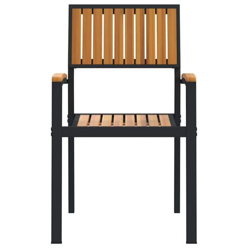 Сгъваем Стол 4 pcs Кафяво 56 х 57 х 87 см