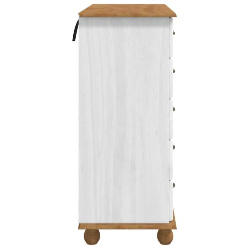 Шкаф с чекмеджета с чекмедже ASKIM Бяло 91 x 40 x 95,5 см