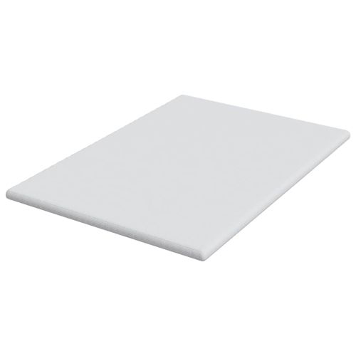 Топер за матрак Бяло 160 x 200 cm Жакардова тъкан