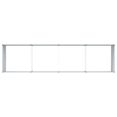 Градинска повдигната леха Светло кафяво 320 x 80 x 77 cm