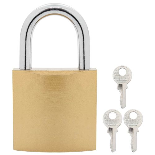 U Lock с ключове 100 pcs Месинг Желязо
