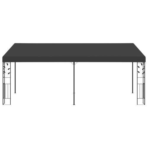 Шатра за стенен монтаж, 6x3x2,5 м, антрацит