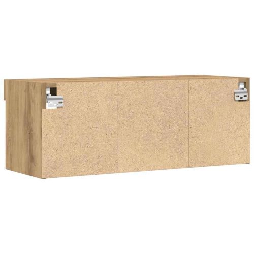 Комплект ТВ шкаф 2 pcs Дъб 80 x 30 x 30 см Инженерно дърво