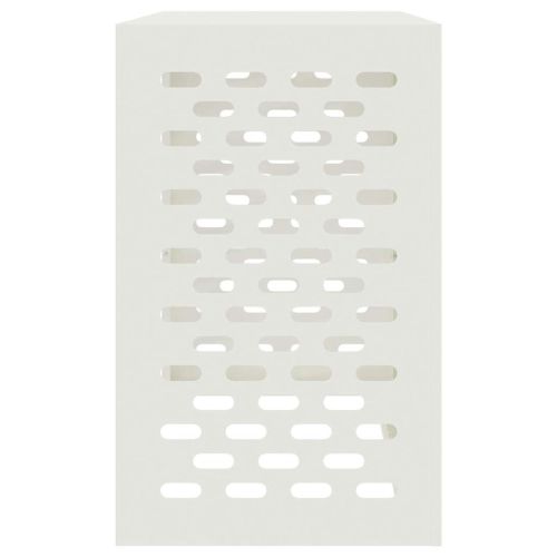 Покритие за климатик Бяло 110 x 50 x 80 cm Стомана