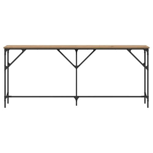 Конзолна маса дъб артизан 180 x 23 x 75 cm