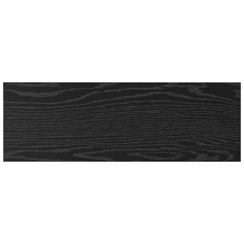 Етажерка Борд 4 pcs Черен 60 x 20 x 1,5 cm Инженерно дърво