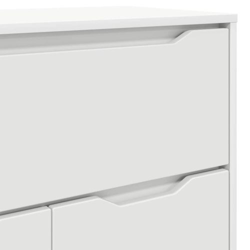 Шкаф за баня с рафт Бяло 72,5 x 36,5 x 100 см Инженерно дърво