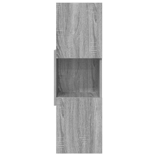 Ъглов шкаф Сив Сонома 30,5x30x95см Инженерно дърво