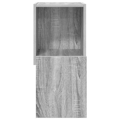 Ъглов шкаф Сив Сонома 30,5x30x65см Инженерно дърво