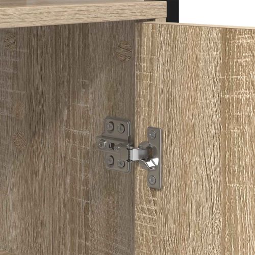 Шкаф за книги Сонома дъб 40 x 24 x 161 см Инженерно дърво