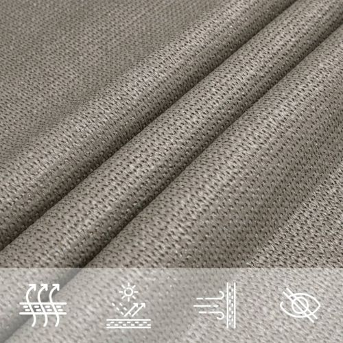 Платно-сенник, 160 г/м², квадратна, светлосив, 3,6x3,6 м, HDPE