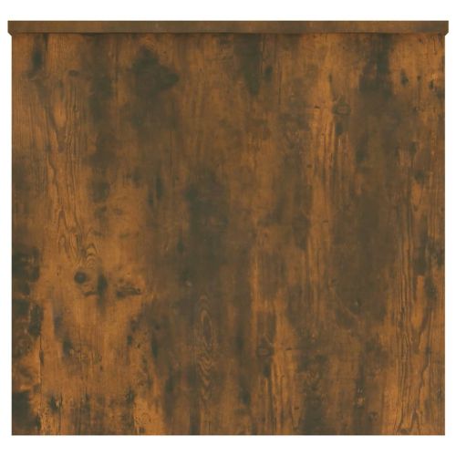 Маса за кафе, опушен дъб, 102x55,5x52,5 см, инженерно дърво