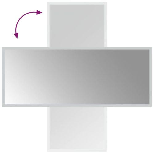 LED огледало за баня, 40x100 см