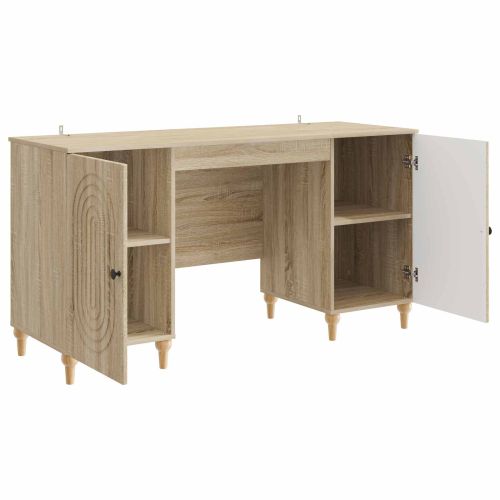 Бюро с рафт Сонома 142,5 x 50 x 75 см Инженерна дървесина