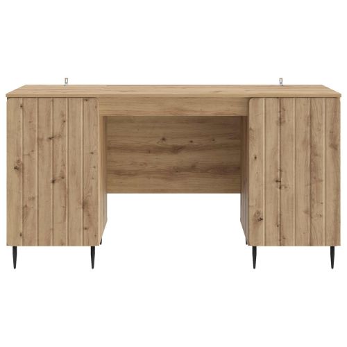 Бюро с рафт Дъб артизан 142,5 x 50 x 75 см Инженерна дървесина