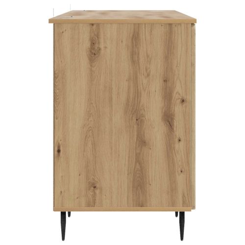 Бюро с рафт Дъб артизан 142,5 x 50 x 75 см Инженерна дървесина