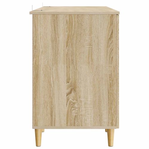 Бюро с рафт Дъб сонома 142,5 x 50 x 75 см Инженерна дървесина