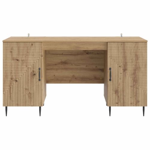 Бюро с рафт Дъб артизан 142,5 x 50 x 75 см Инженерна дървесина